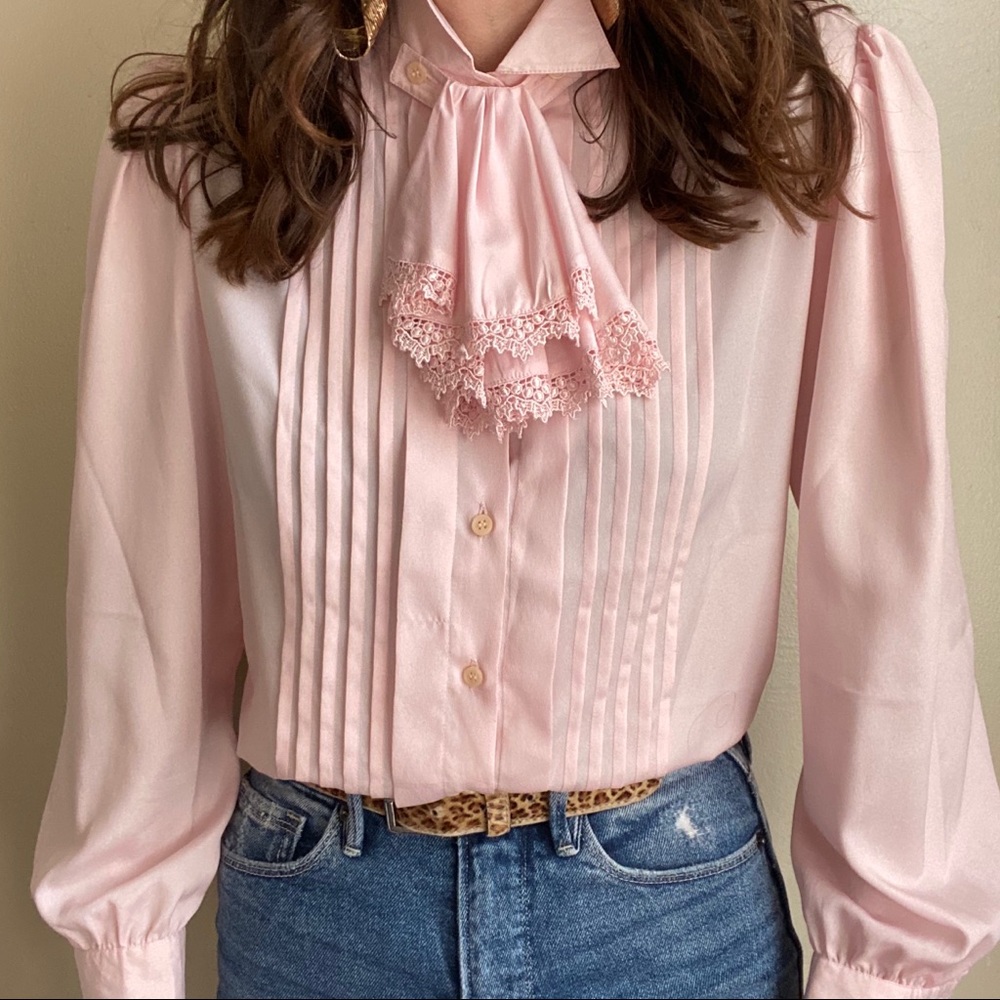 Vintage secretary blouse - Picture 8 of 8